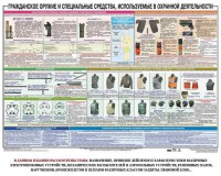 Плакат "Гражданское оружие и спецсредства, используемые в охранной деятельности" - fgospostavki.ru - Кубинка