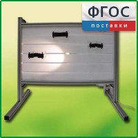 Панель с держателями и подсветкой для монтажа оборудования для проведения демонстрационных опытов по химии - fgospostavki.ru - Кубинка