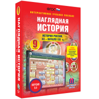 Наглядная история. История России. XX - начало XXI века. 9 класс - fgospostavki.ru - Кубинка