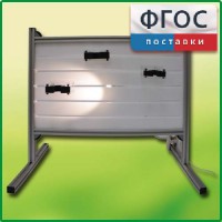 Панель с держателями и подсветкой для монтажа оборудования и проведения демонстрационных опытов по физике - fgospostavki.ru - Кубинка