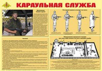Плакат "Караульная служба" - fgospostavki.ru - Кубинка
