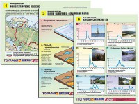 Комплект таблиц по географии "Природа России" раздаточные (цветные, ламинированные, А4, 10 штук) - fgospostavki.ru - Кубинка