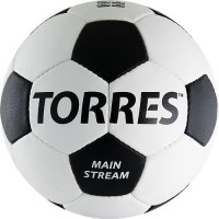 Мяч футбольный TORRES Main Stream (размер 4, синтетическая кожа, тренировочный) - fgospostavki.ru - Кубинка