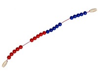 Бусы для счета в пределах 20 (раздаточные) - fgospostavki.ru - Кубинка
