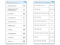 Комплект карточек (10) "Обучающий калейдоскоп. Умножение на 2, 5 и 10" - fgospostavki.ru - Кубинка