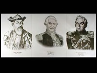 Портреты путешественников (25 штук, формат А3) - fgospostavki.ru - Кубинка