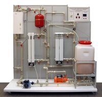 Учебный лабораторный стенд «Устройство, работа и учет в системах отопления здания» - fgospostavki.ru - Кубинка