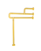 Поручень напольно-настенный с антибактериальным покрытием (желтый) - fgospostavki.ru - Кубинка