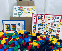 Конструктор STEM «Комбинированный» 480 деталей - fgospostavki.ru - Кубинка