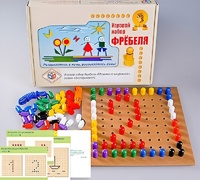 Игровой набор Фребеля "Мозаика со шнуровкой" (серия "Эксперимент") - fgospostavki.ru - Кубинка