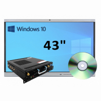 Интерактивная панель 43" (встроенный ПК, Win10) - fgospostavki.ru - Кубинка