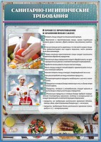Стенд "Санитарно-гигиенические требования" - fgospostavki.ru - Кубинка