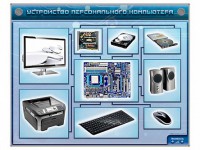 Электрифицированный учебно-информационный стенд "Устройство персонального компьютера" - fgospostavki.ru - Кубинка