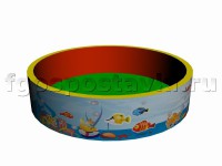 Сухой бассейн круглый с шелкографией - fgospostavki.ru - Кубинка