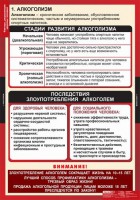 Комплект таблиц. ОБЖ. Факторы, разрушающие здоровье человека. - fgospostavki.ru - Кубинка