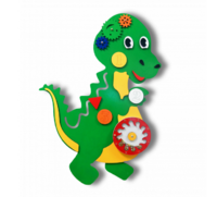 Бизиборд «Малыш-крокодил» - fgospostavki.ru - Кубинка