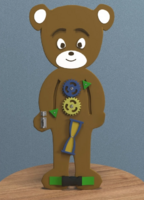 Бизиборд «Медвежонок» - fgospostavki.ru - Кубинка