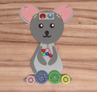 Бизиборд «Мышка-норушка» - fgospostavki.ru - Кубинка