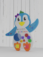 Бизиборд «Радостный пингвин» - fgospostavki.ru - Кубинка