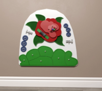 Бизиборд «Роза» - fgospostavki.ru - Кубинка