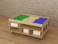 STEAM Многофункциональный стол Море, суша и лес - fgospostavki.ru - Кубинка