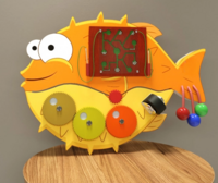 Бизиборд «Рыба-еж» - fgospostavki.ru - Кубинка