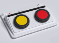 Игровой коммуникатор 2-х кнопочный со вставкой - fgospostavki.ru - Кубинка