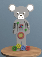 Бизиборд «Серая мышка» - fgospostavki.ru - Кубинка