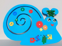 Бизиборд «Улитка» - fgospostavki.ru - Кубинка