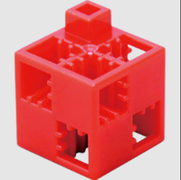 Кубик-основание красный 20х20 Artec - fgospostavki.ru - Кубинка