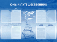 Стенд-уголок "Юный путешественник" - fgospostavki.ru - Кубинка