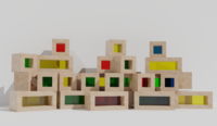 Детский развивающий набор из разноцветных элементов - fgospostavki.ru - Кубинка