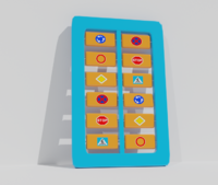 Игровая панель «Дорожные знаки»  - fgospostavki.ru - Кубинка