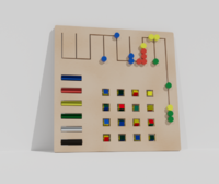 Настенный модуль «Радуга» - fgospostavki.ru - Кубинка