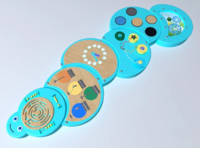 Развивающая панель «Гусеница» - fgospostavki.ru - Кубинка