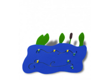 Тактильно-развивающая панель «Пруд» - fgospostavki.ru - Кубинка