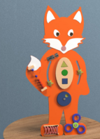 Бизиборд «Мудрая лиса» - fgospostavki.ru - Кубинка