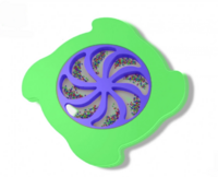 Тактильно-развивающая панель «Вращение радуги» - fgospostavki.ru - Кубинка