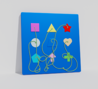 Тактильно-развивающая панель «Геометрия» - fgospostavki.ru - Кубинка