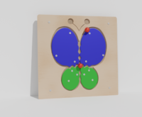 Панель-лабиринт «Бабочка» - fgospostavki.ru - Кубинка