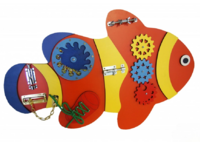 Бизиборд «Оранжевая рыбка» - fgospostavki.ru - Кубинка