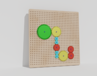 Тактильно–развивающая панель «Механика» - fgospostavki.ru - Кубинка