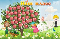 Стенд "Наш класс" Вариант 3 - fgospostavki.ru - Кубинка