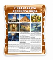 Стенд "Семь чудес света" - fgospostavki.ru - Кубинка