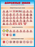 Стенды "Дорожные знаки № 4" - fgospostavki.ru - Кубинка