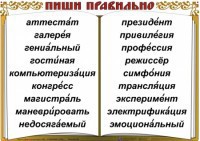 Комплект таблиц "Словарные слова" - fgospostavki.ru - Кубинка