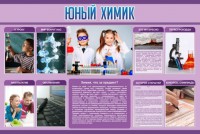Стенд "Юный химик" Вариант 2 - fgospostavki.ru - Кубинка