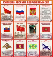 Стенд "Символы России и вооруженных сил" - fgospostavki.ru - Кубинка