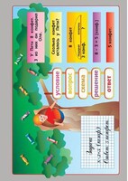 Комплект таблиц. Математика. Простые задачи. - fgospostavki.ru - Кубинка