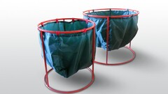 Корзина для заброса мячей "Веселые старты" (диаметр 750 миллиметров, разборная) - fgospostavki.ru - Кубинка